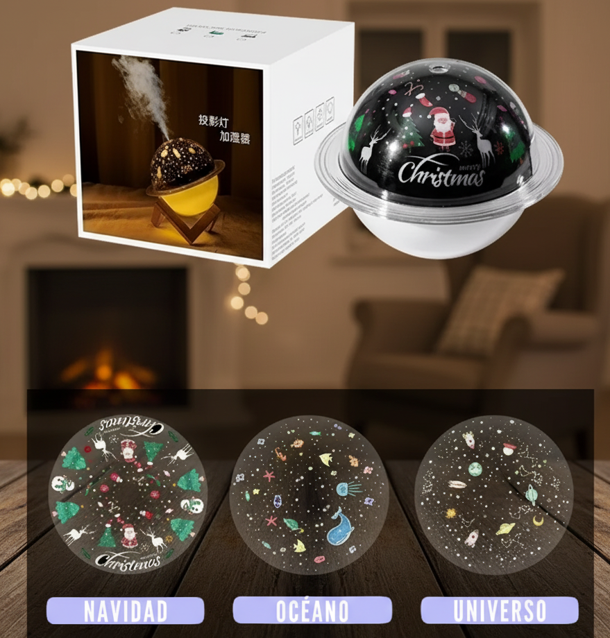 HUMIDIFICADOR PROYECTOR SATURNO