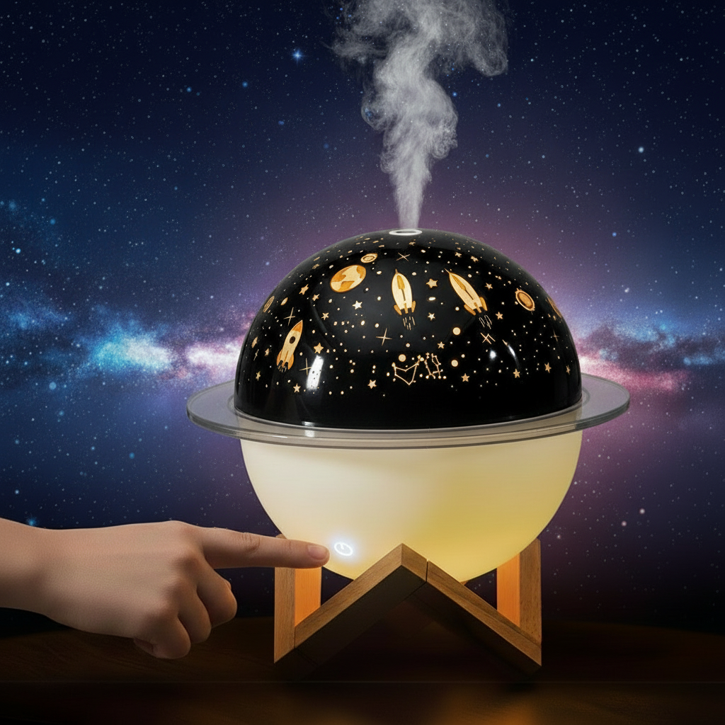 HUMIDIFICADOR PROYECTOR SATURNO